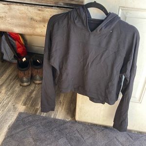 Lululemon Cropped Hoodie! Black